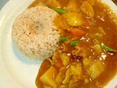 肉じゃがリメイク→和風カレー